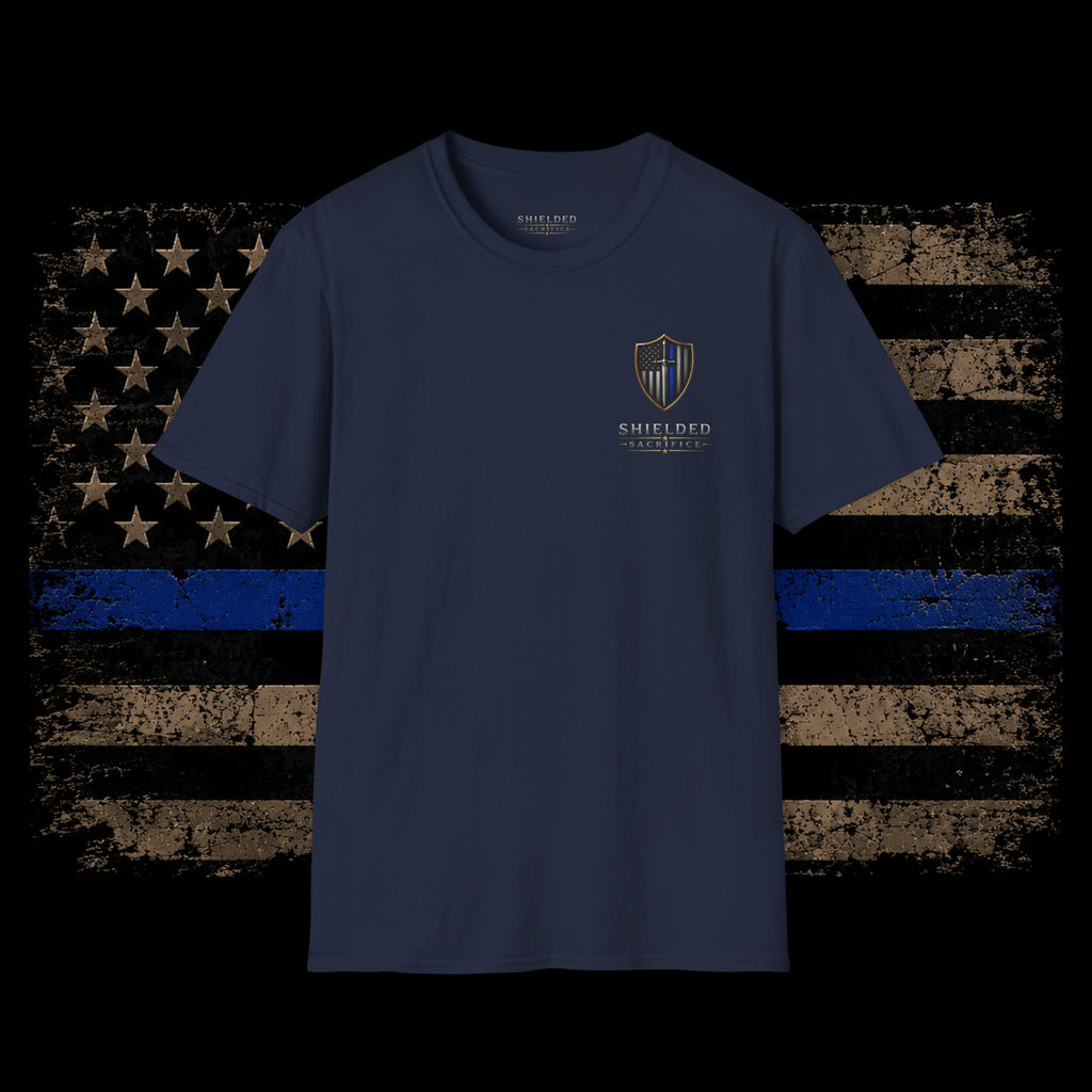 T-Shirt — Shielded Sacrifice "Release the Fur Missile" K9 Thin Blue Line