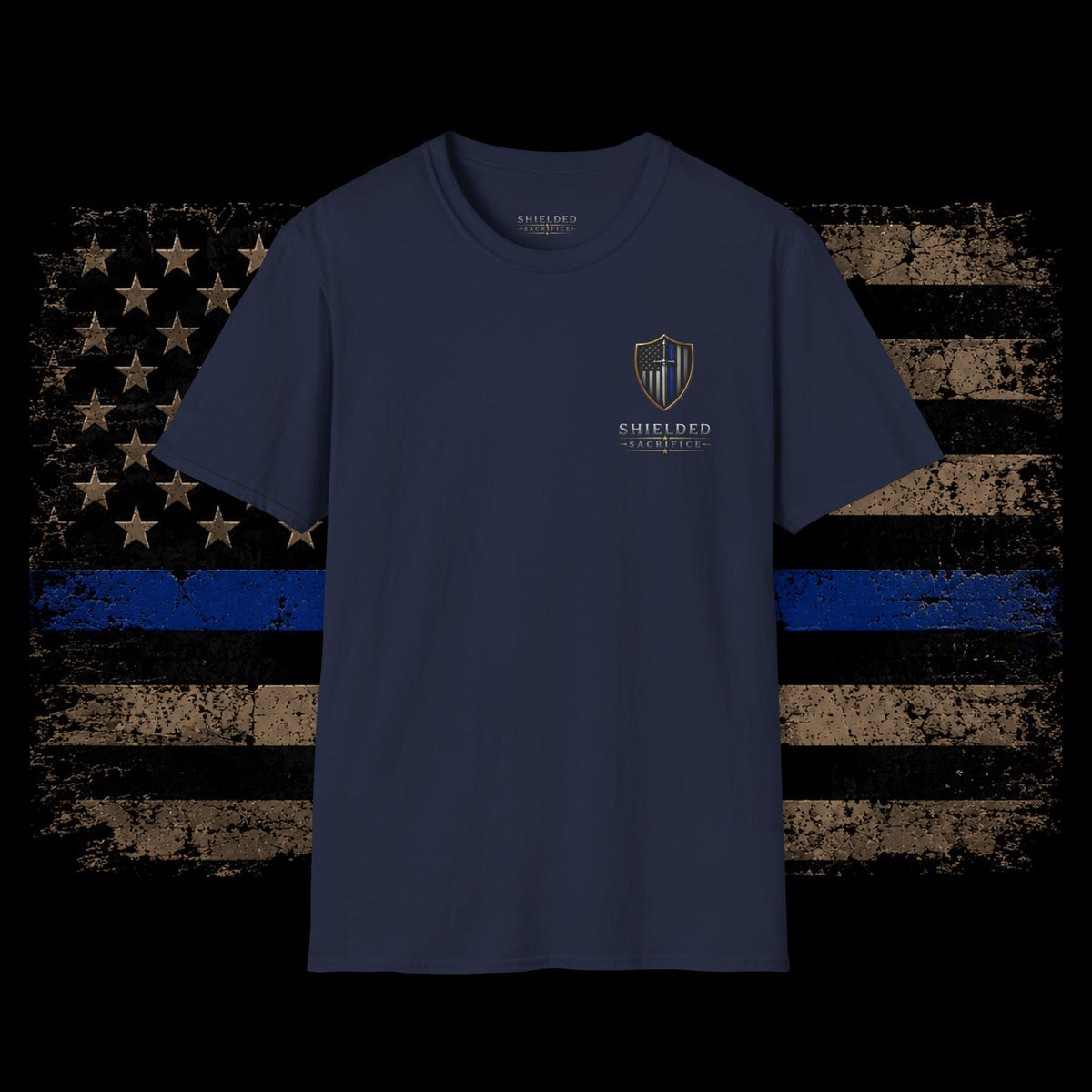 T-Shirt — Shielded Sacrifice "Release the Fur Missile" K9 Thin Blue Line