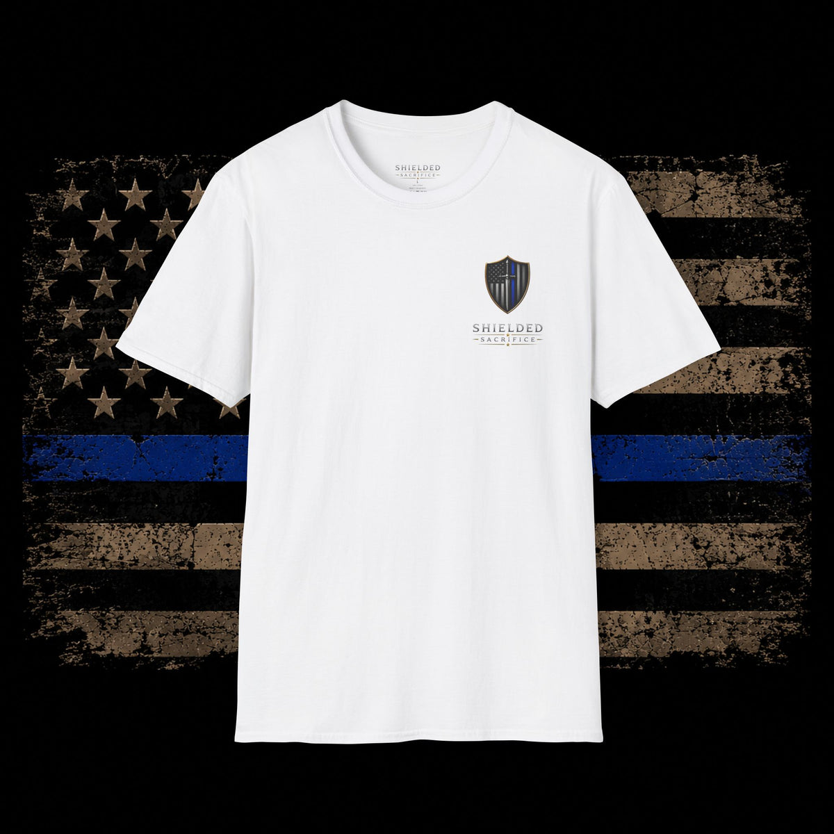 T-Shirt — Shielded Sacrifice "Release the Fur Missile" K9 Thin Blue Line