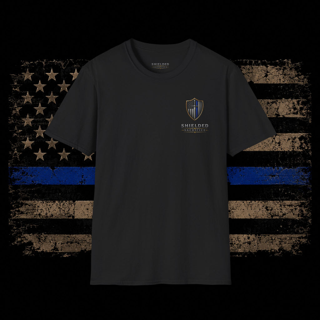 T-Shirt — Shielded Sacrifice "Release the Fur Missile" K9 Thin Blue Line