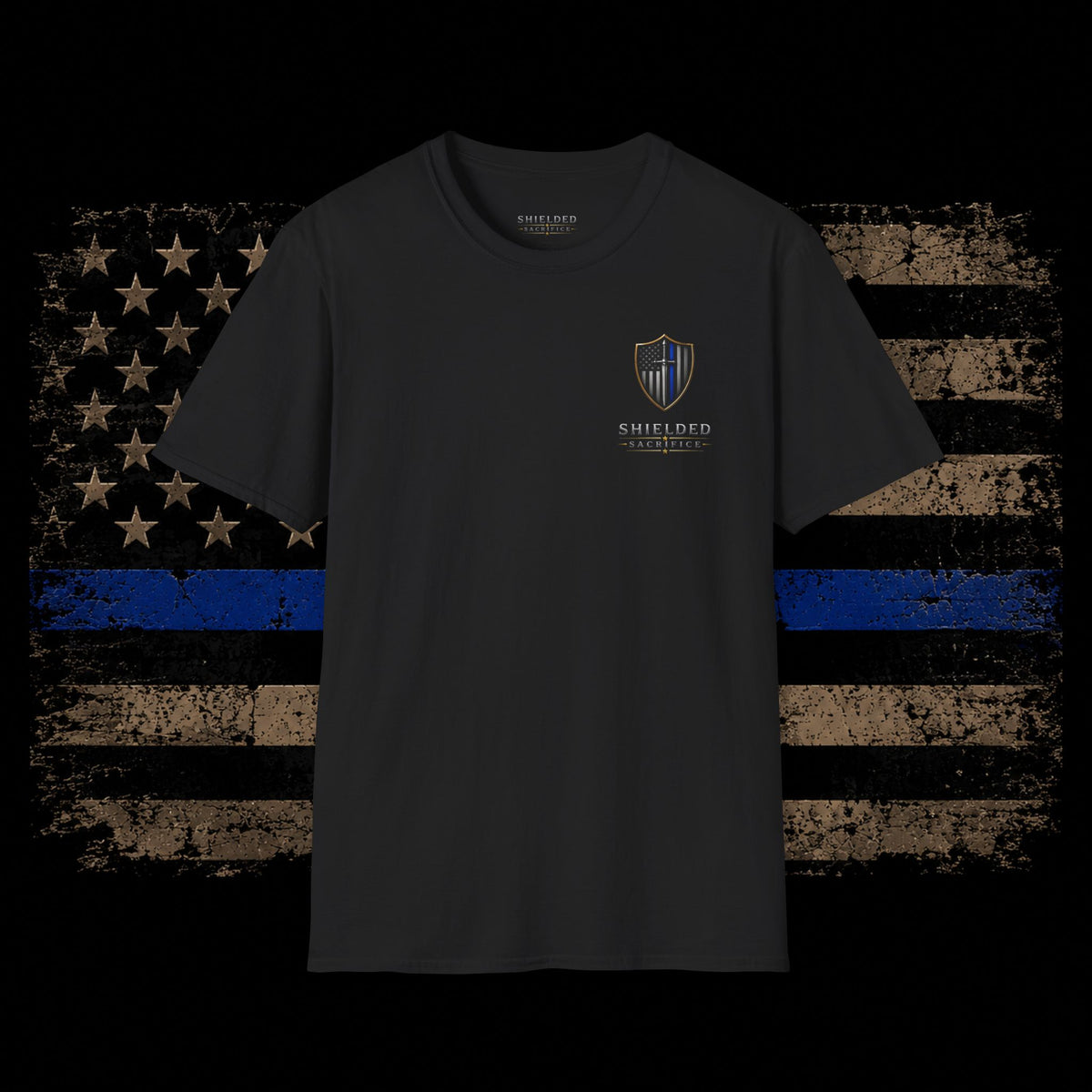 T-Shirt — Shielded Sacrifice "Release the Fur Missile" K9 Thin Blue Line