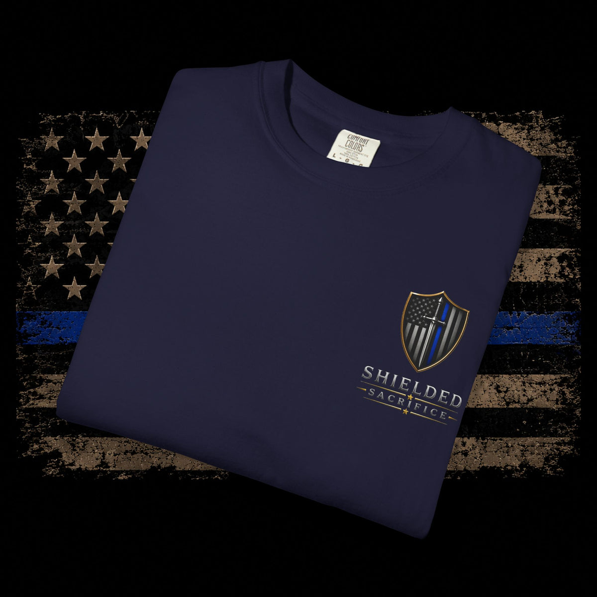 Police K9 T-Shirt — "One Leash, Two Hearts" K9 Handler Tribute Tee
