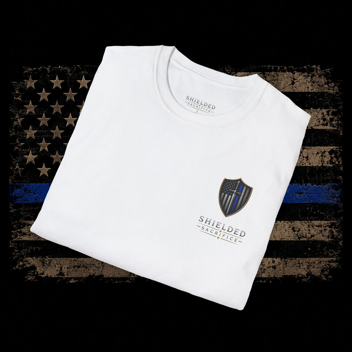 T-Shirt — Shielded Sacrifice "Release the Fur Missile" K9 Thin Blue Line
