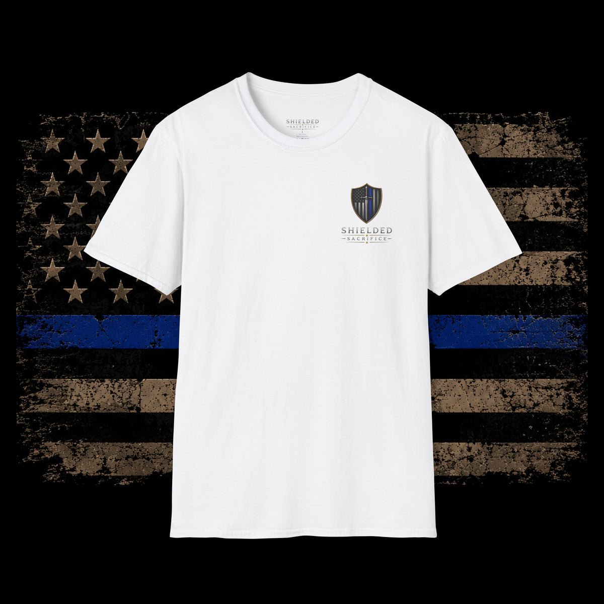 Shielded Sacrifice K9 T-Shirt — "Run If You Want, My Partner Loves Cardio"