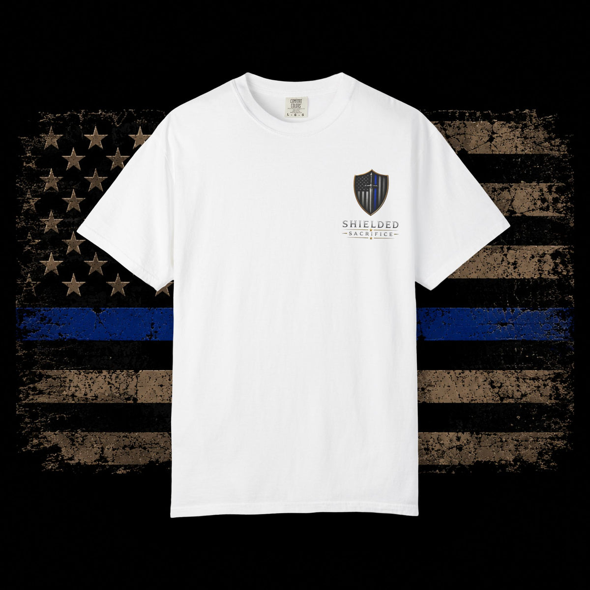 Police K9 T-Shirt — "One Leash, Two Hearts" K9 Handler Tribute Tee