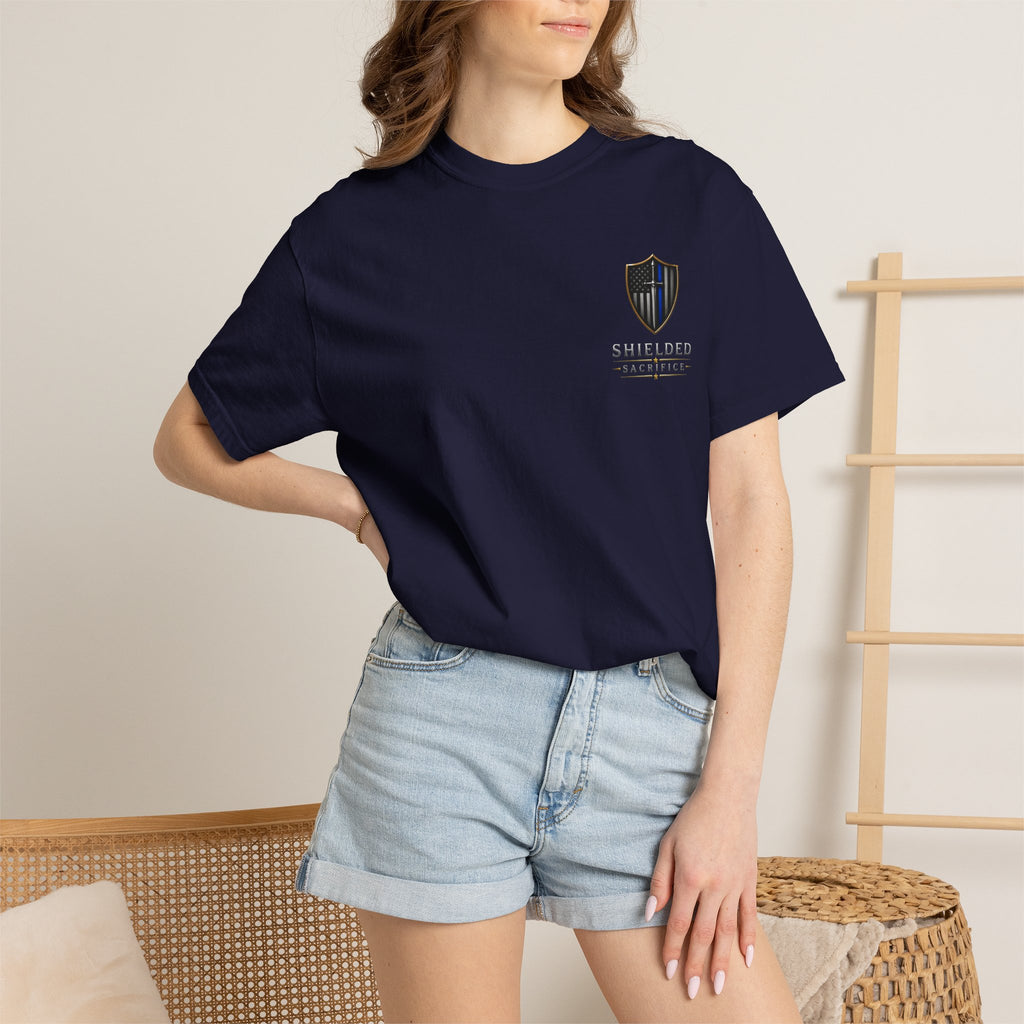 Police K9 T-Shirt — "One Leash, Two Hearts" K9 Handler Tribute Tee