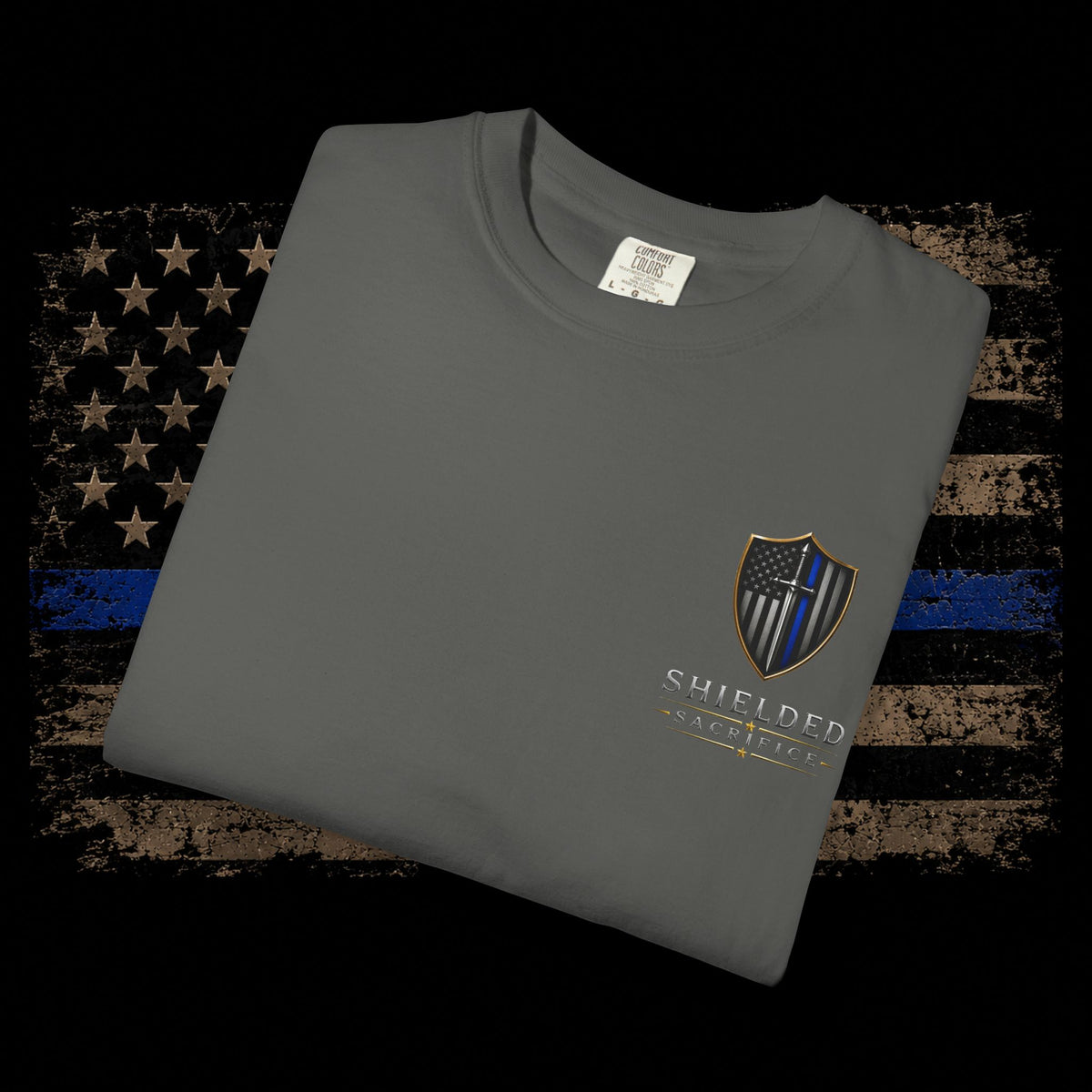 Police K9 T-Shirt — "One Leash, Two Hearts" K9 Handler Tribute Tee