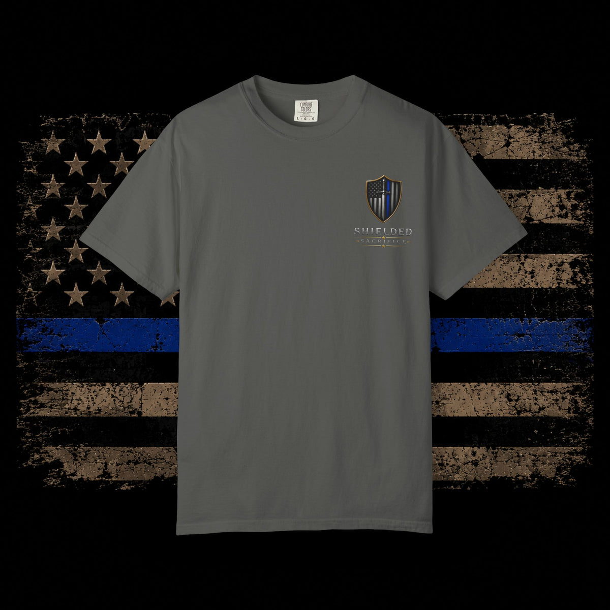 Police K9 T-Shirt — "One Leash, Two Hearts" K9 Handler Tribute Tee