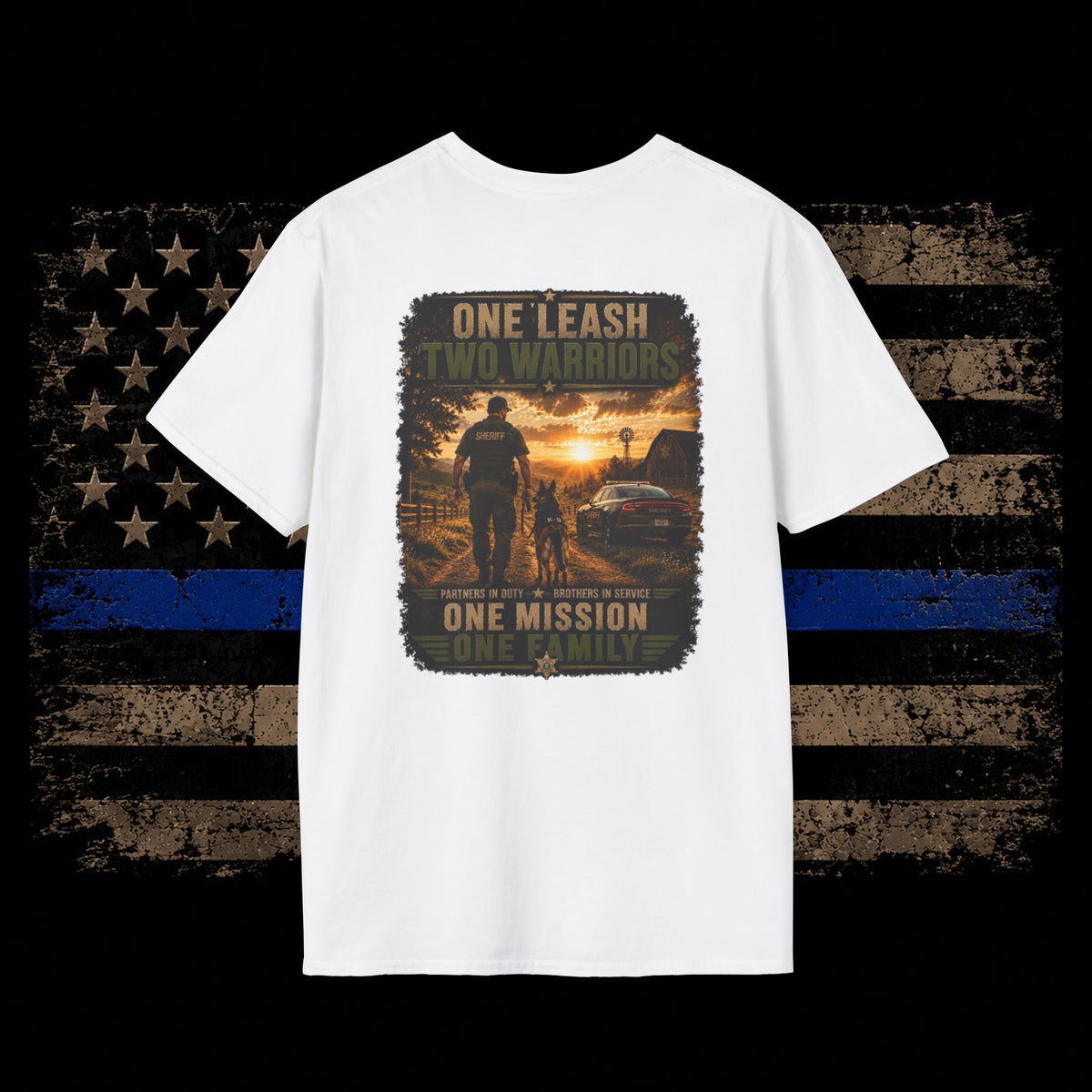 Two Warriors K-9 T-Shirt