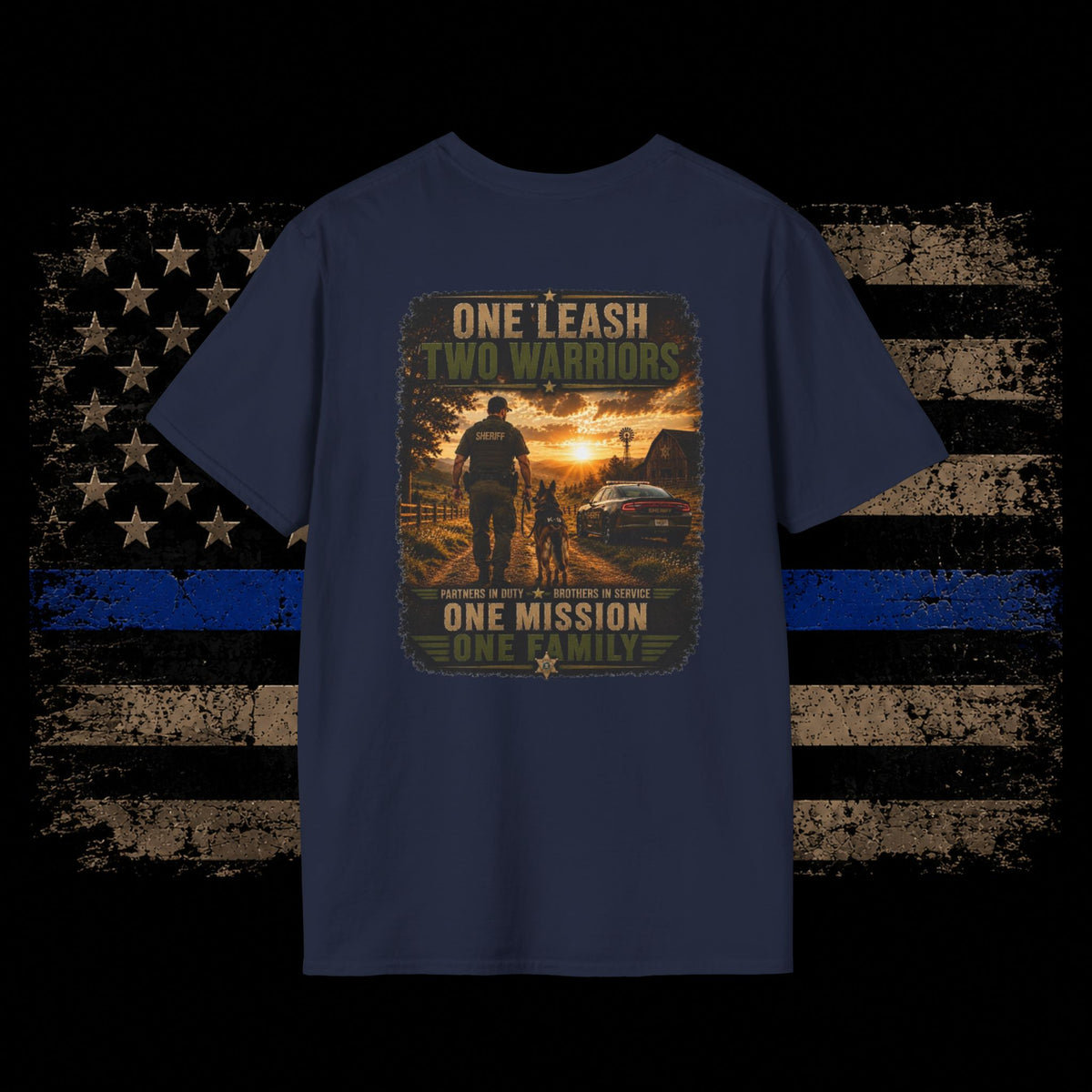 Two Warriors K-9 T-Shirt
