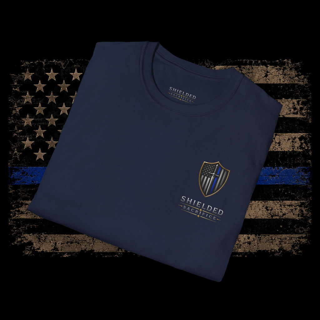 T-Shirt — Shielded Sacrifice "Release the Fur Missile" K9 Thin Blue Line