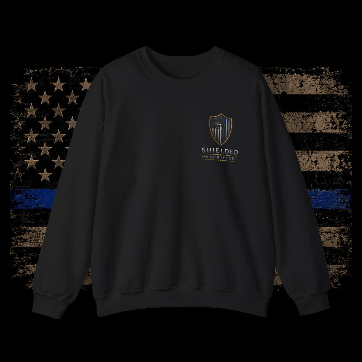 K9 Handler Sweatshirt — "One Leash, Two Warriors, One Mission" Crewneck