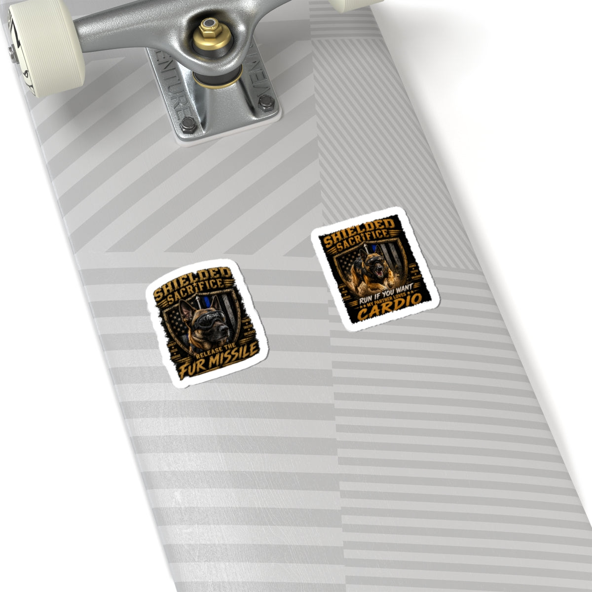 Shielded Sacrifice Dog Sticker Pack —Law Enforcement K9 Badges