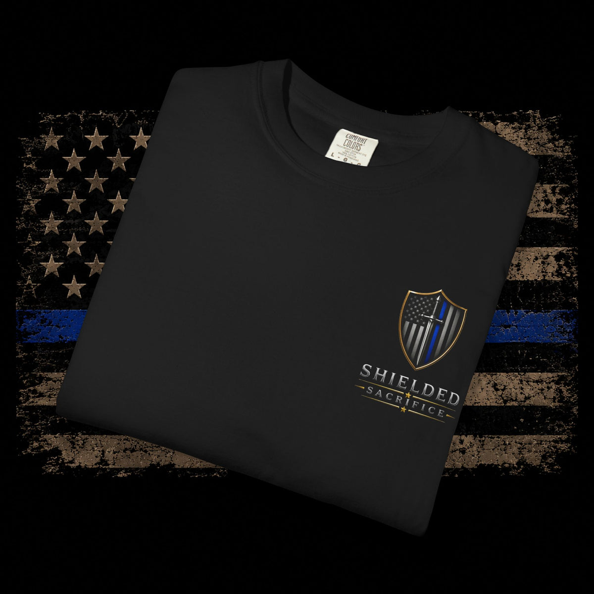 Police K9 T-Shirt — "One Leash, Two Hearts" K9 Handler Tribute Tee