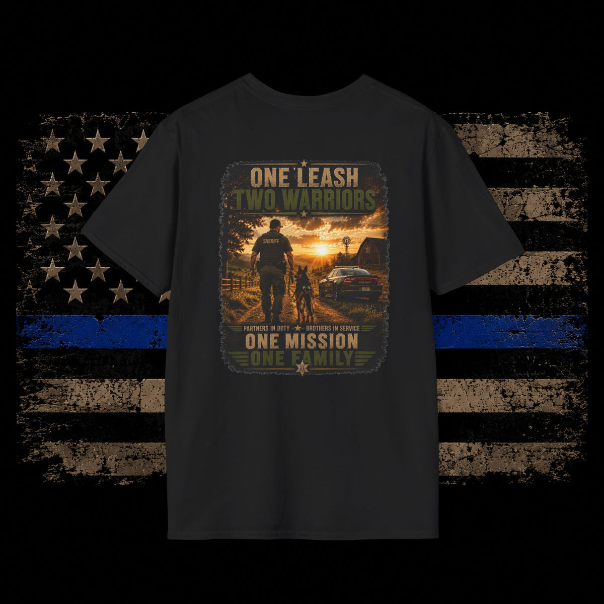 Two Warriors K-9 T-Shirt