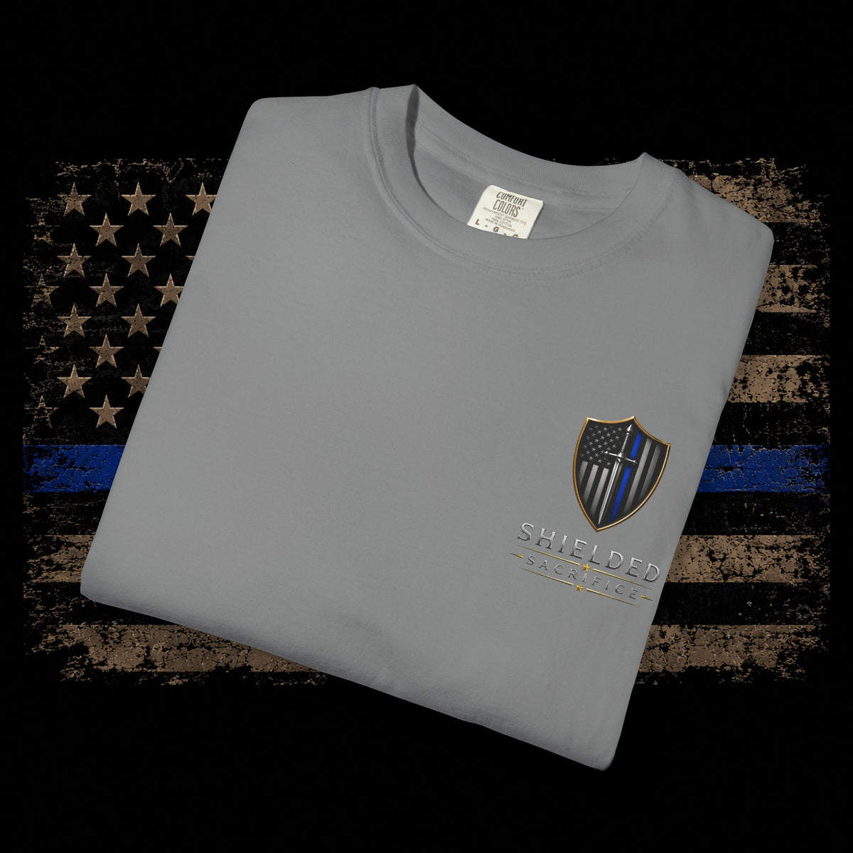 Police K9 T-Shirt — "One Leash, Two Hearts" K9 Handler Tribute Tee