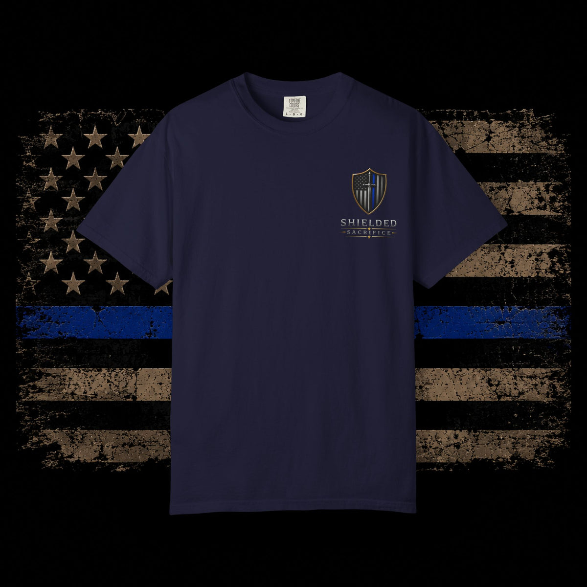 Police K9 T-Shirt — "One Leash, Two Hearts" K9 Handler Tribute Tee