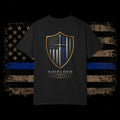 Shielded Sacrifice Thin Blue Line T-Shirt